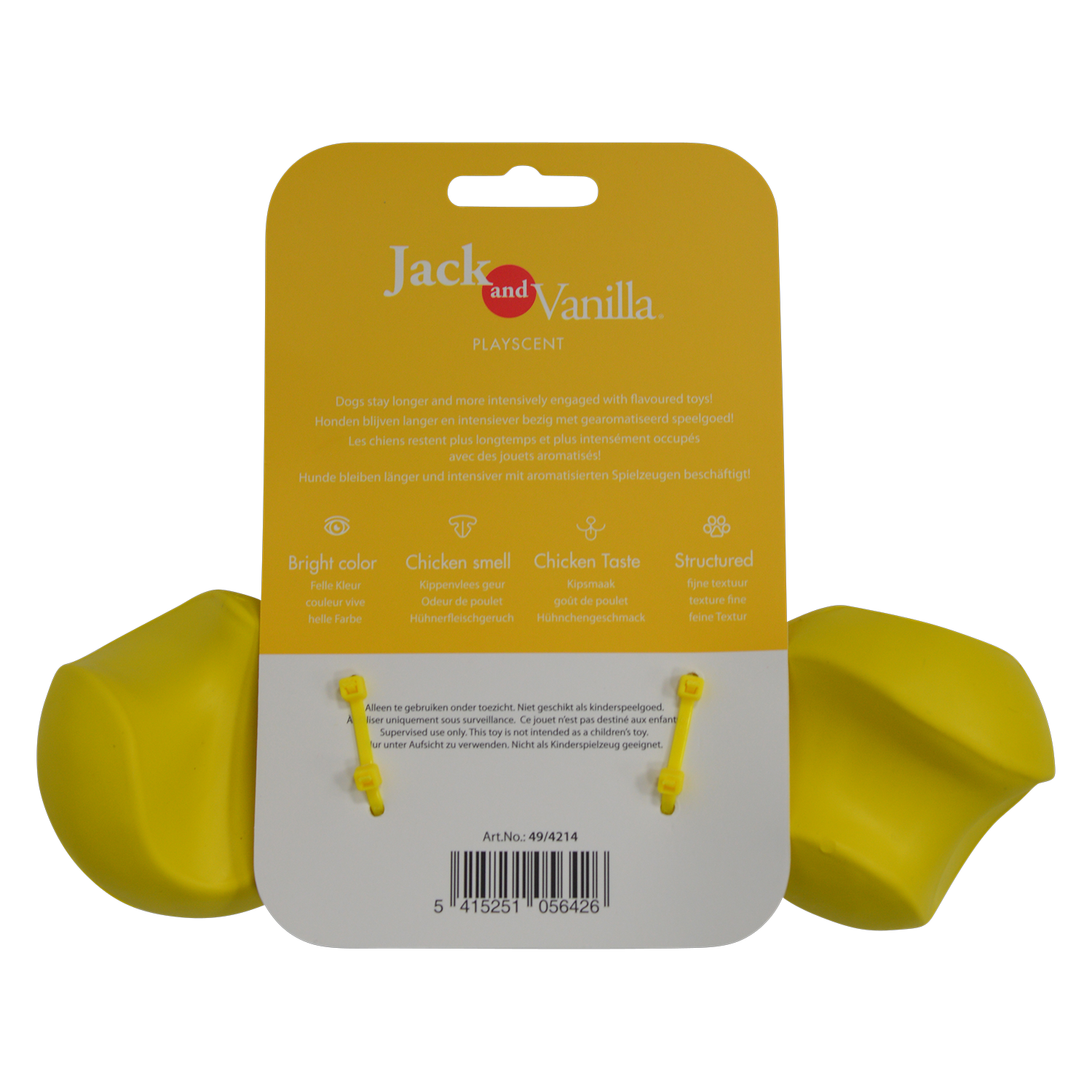 Jack and Vanilla speeltje voor honden