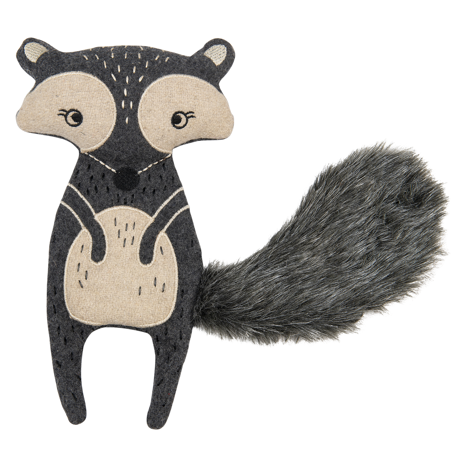 Jack and Vanilla Wasbeer Revive Revive Toys - 30cm - Donkergrijs