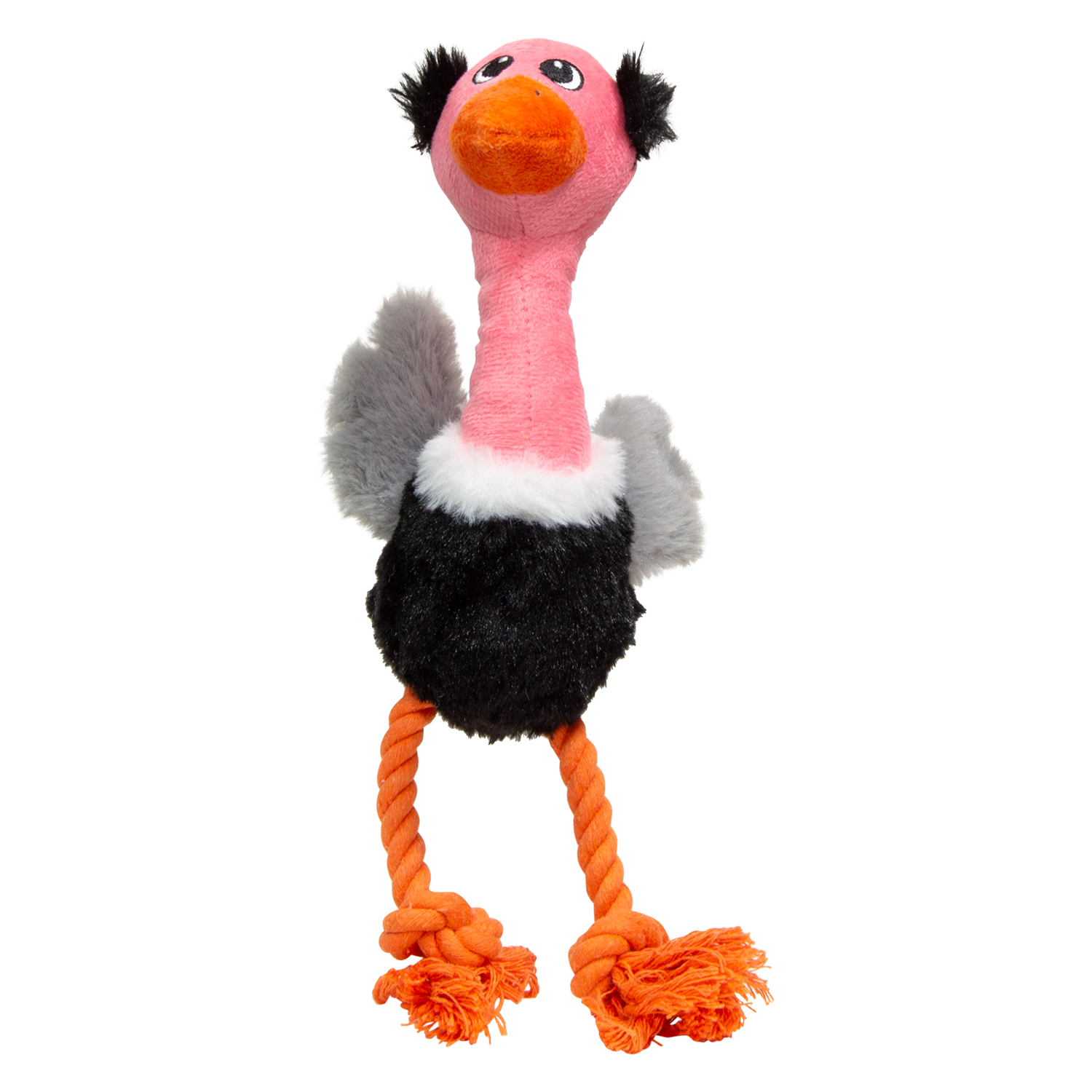 Jack and Vanilla Ostrich House of Colors ZOONIMALS - 28cm - Zwart