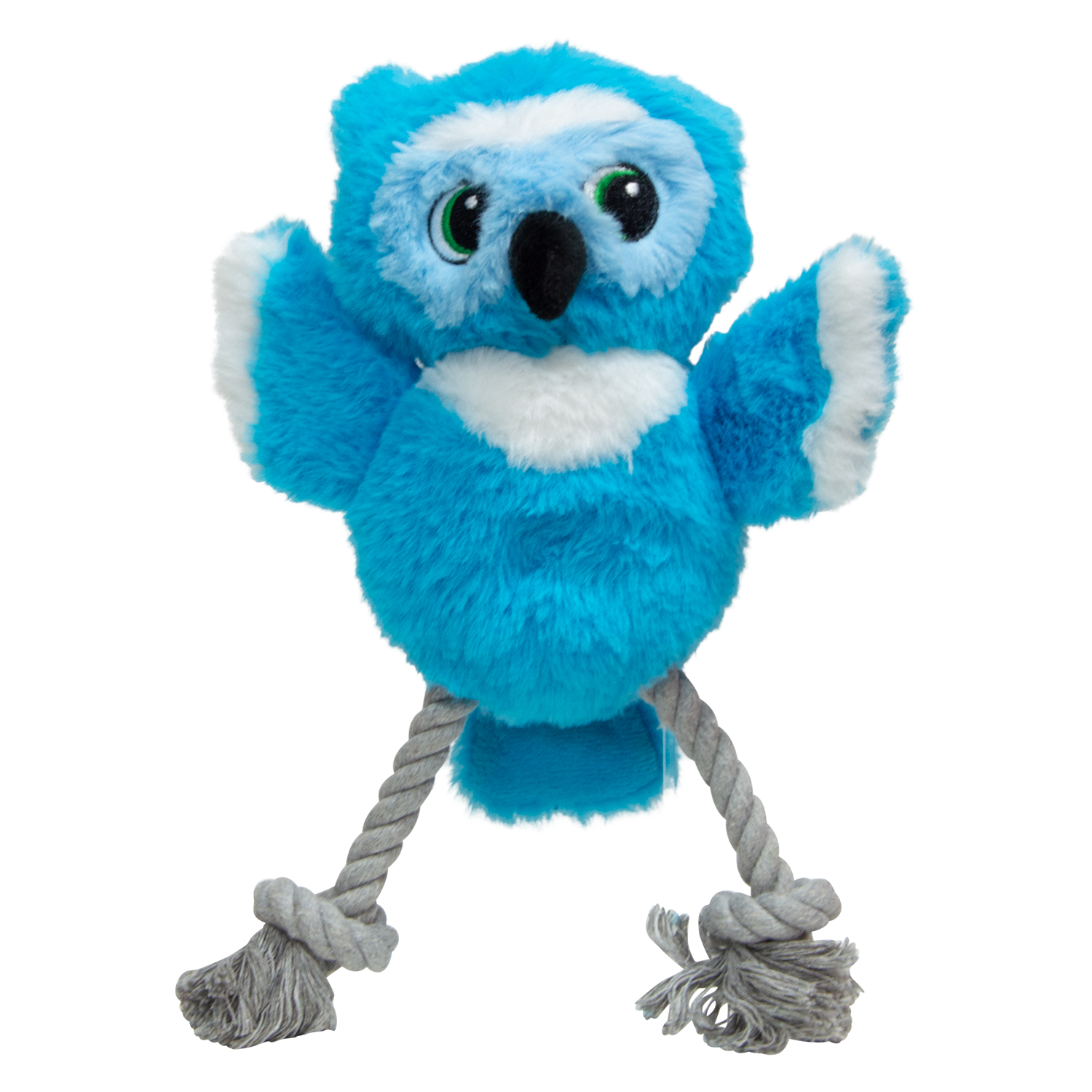Jack and Vanilla Uil House of Colors ZOONIMALS - 28cm - Blauw