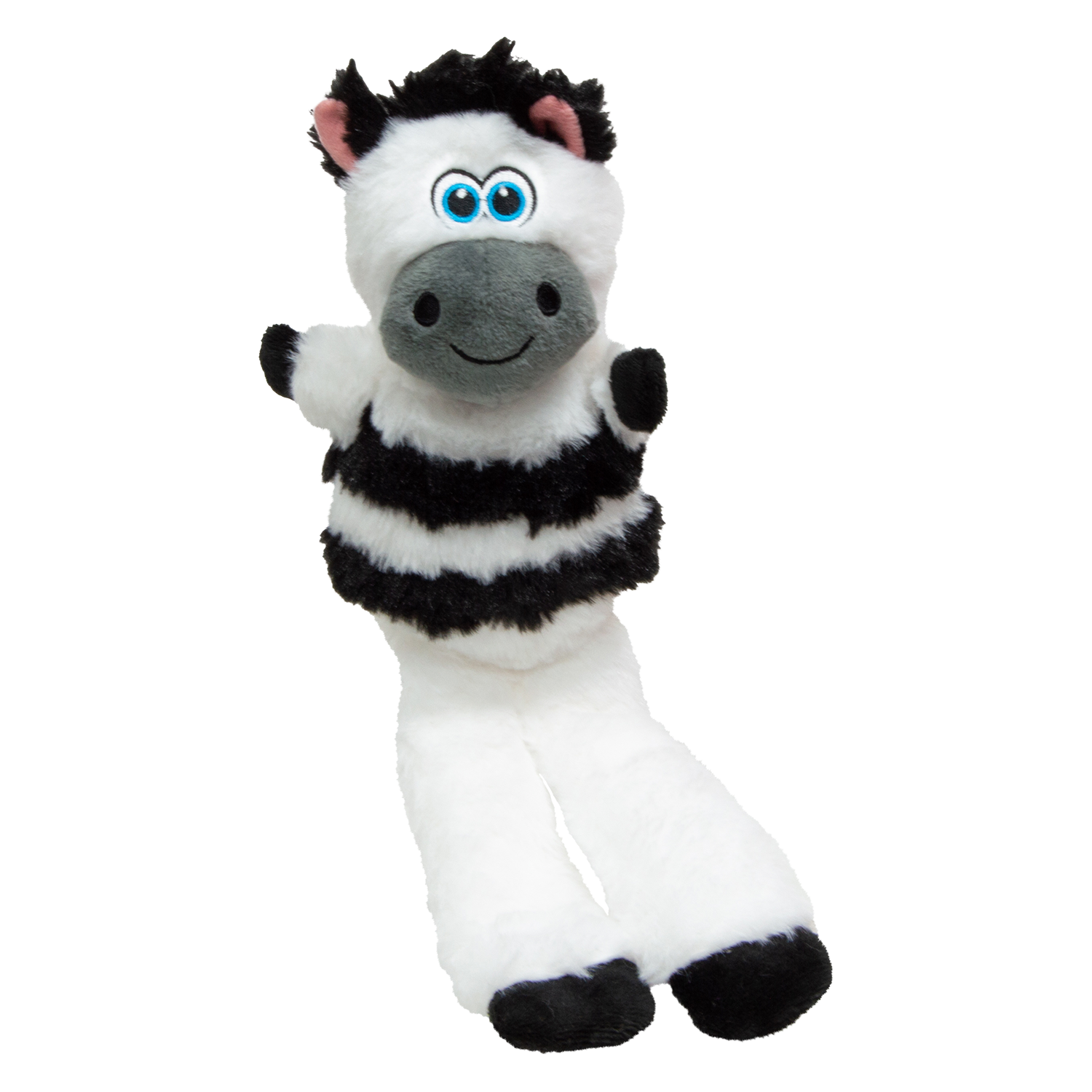 Jack and Vanilla Zebra House of Colors ZOONIMALS - 30cm - Wit