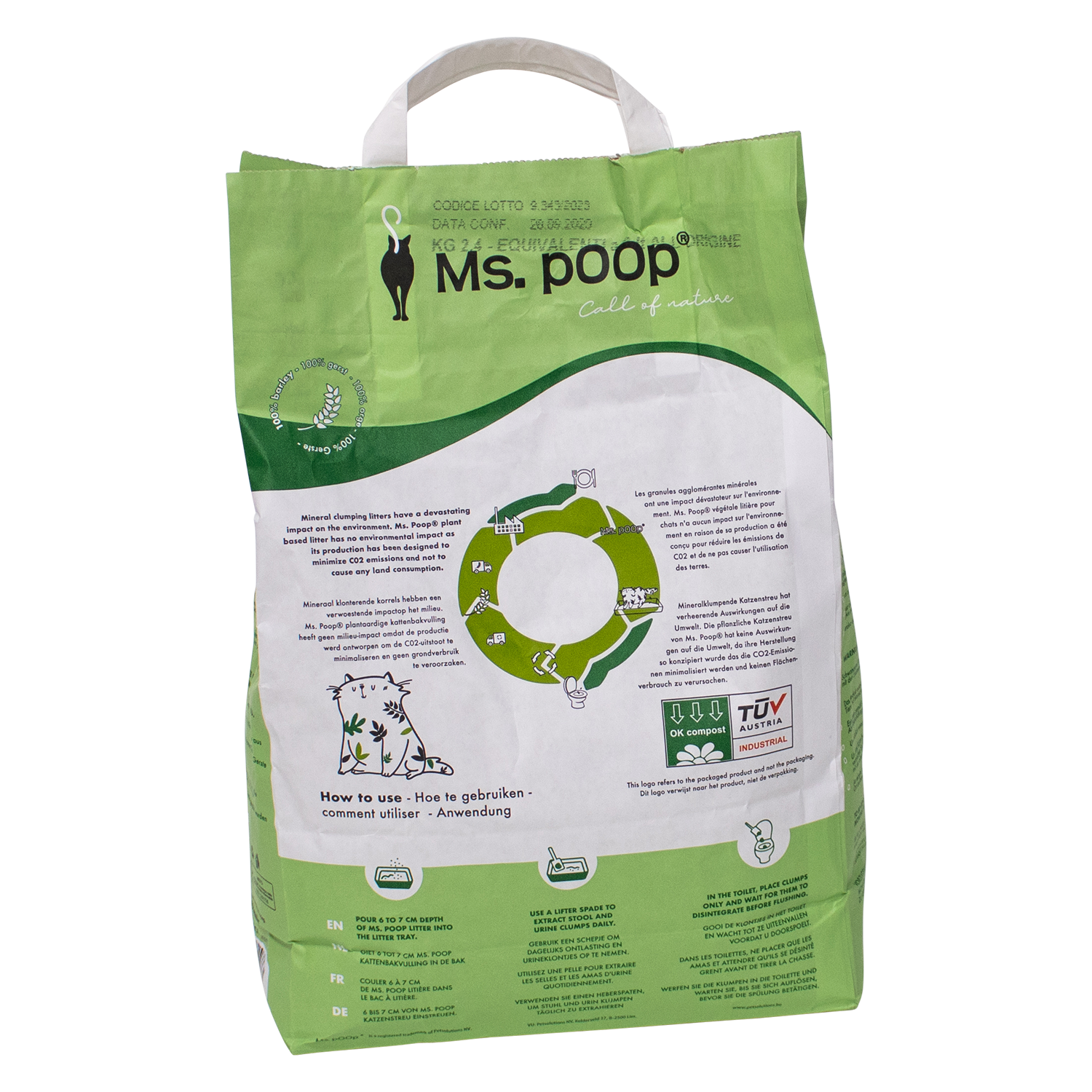 Ms. Poop Kattenbakvulling Call Of Nature - 6L