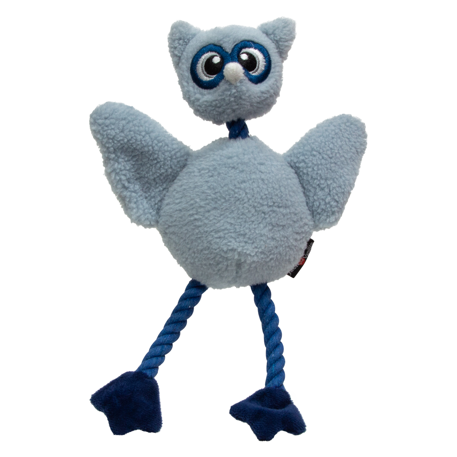 Jack and Vanilla Uil Home Sweet Home AMIDOO - 30cm - Blauw