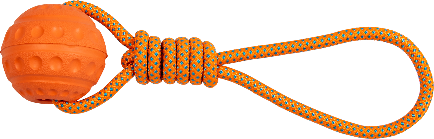 Animal Boulevard touwspeeltje voor honden, oranje, 32,5 cm