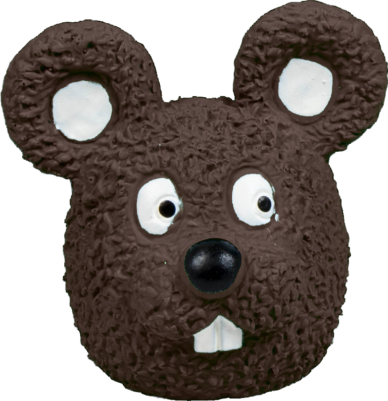 Animal Boulevard speeltje voor honden, bruin, 6,5 cm