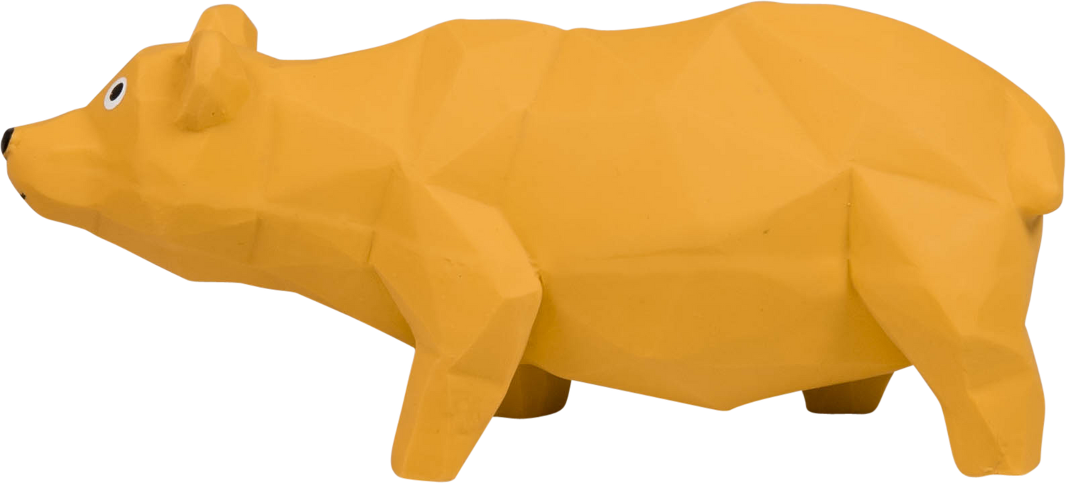 Animal Boulevard speeltje voor honden, geel, 19 cm