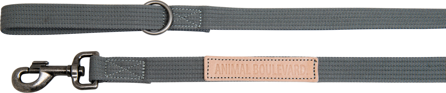 Animal Boulevard hondenlijn voor honden, grijs, 120 cm