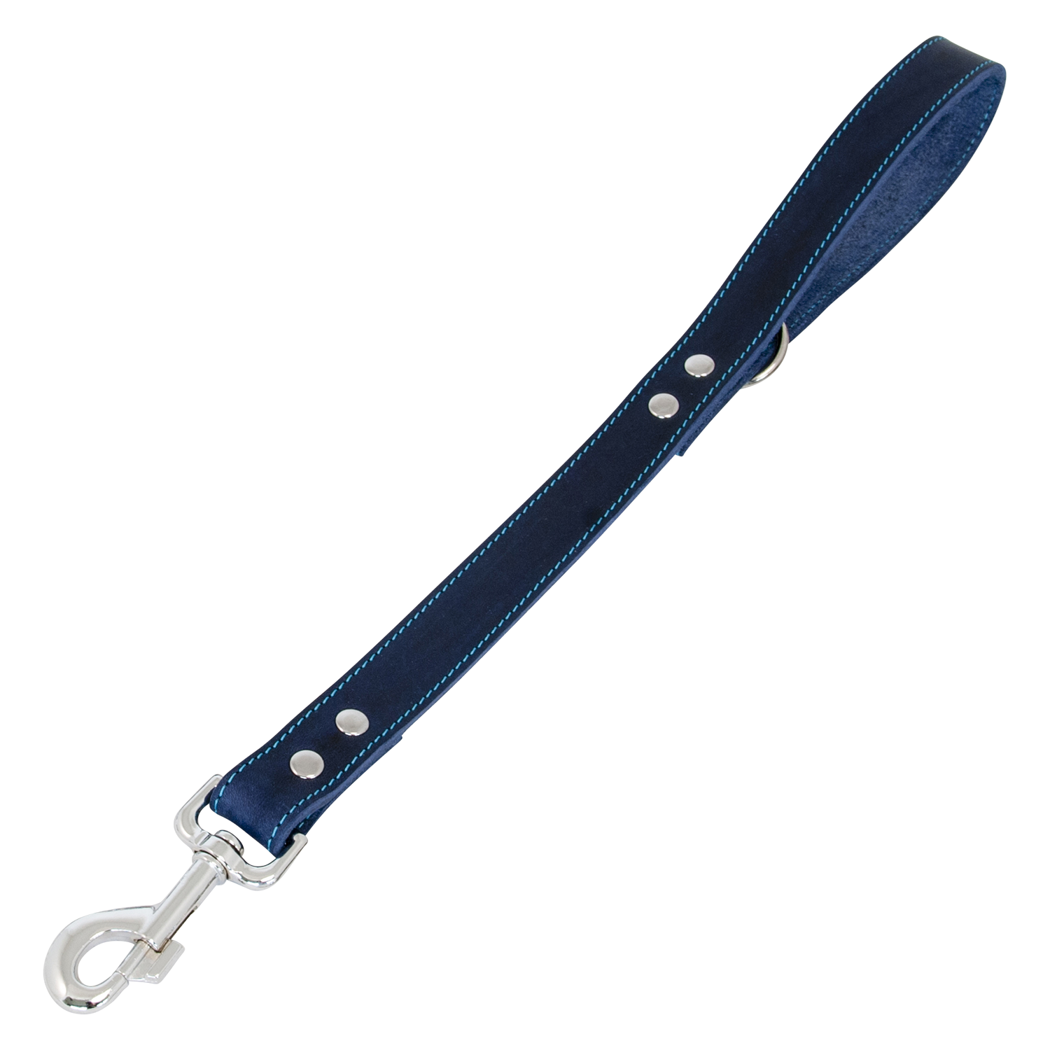 Jack and Vanilla Korte lijn Timeless Greased Leather - 25mmx50cm - Blauw
