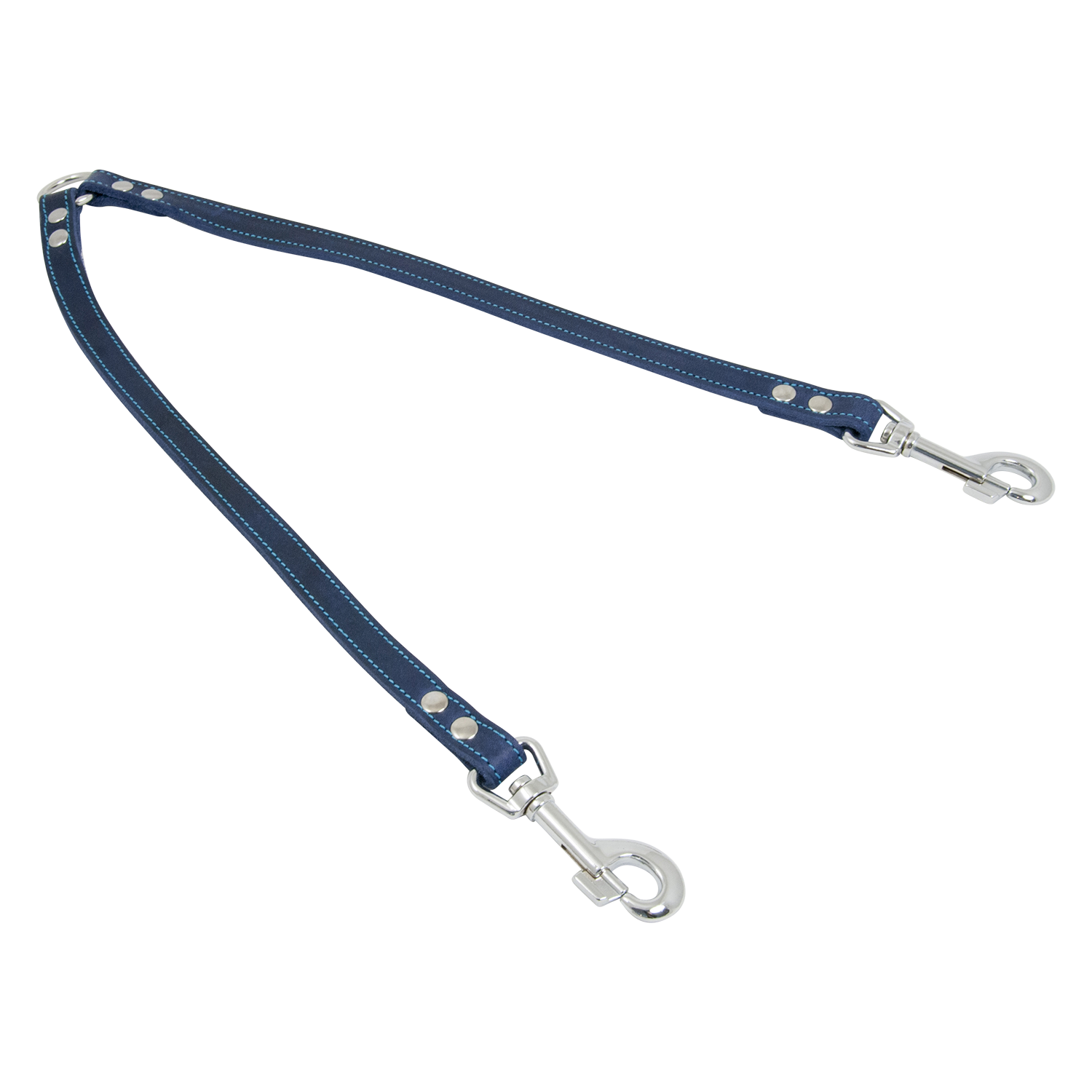Jack and Vanilla Koppelstel Timeless Greased Leather - 16mmx47cm - Blauw