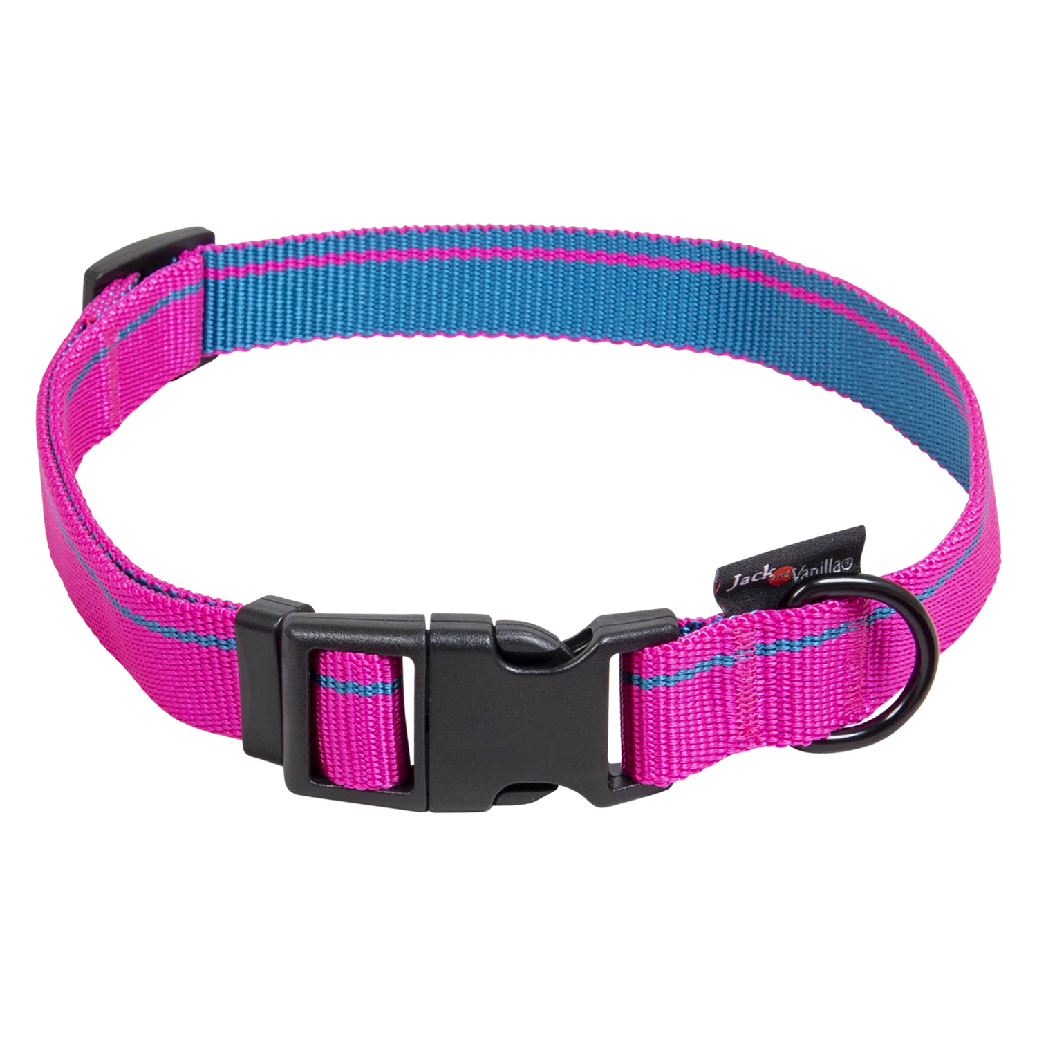 Jack and Vanilla Halsband House of Colors Stripe - 20mmx39-65cm - Roze