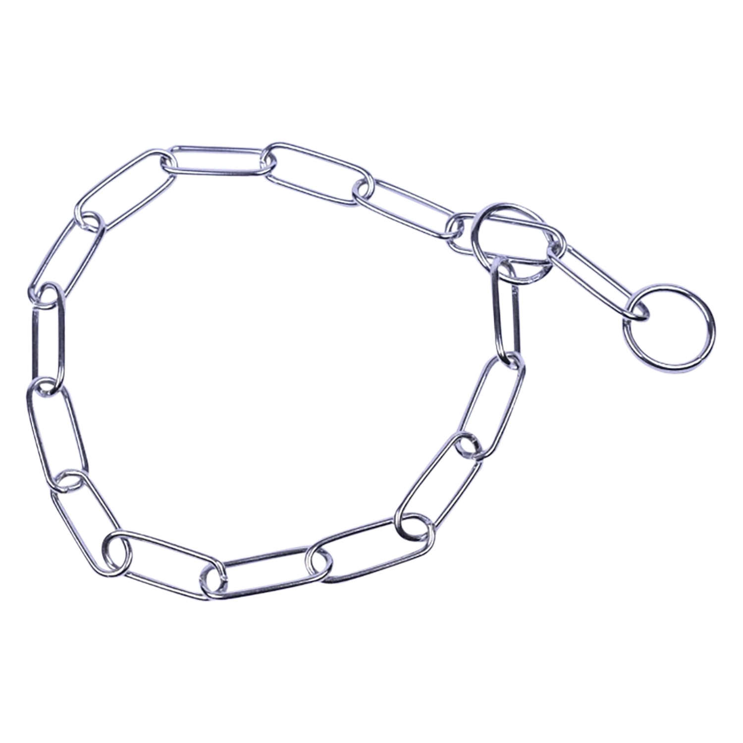 Jack and Vanilla Correctieketting Timeless Greased Leather - 3mmx59cm - Verchroomd