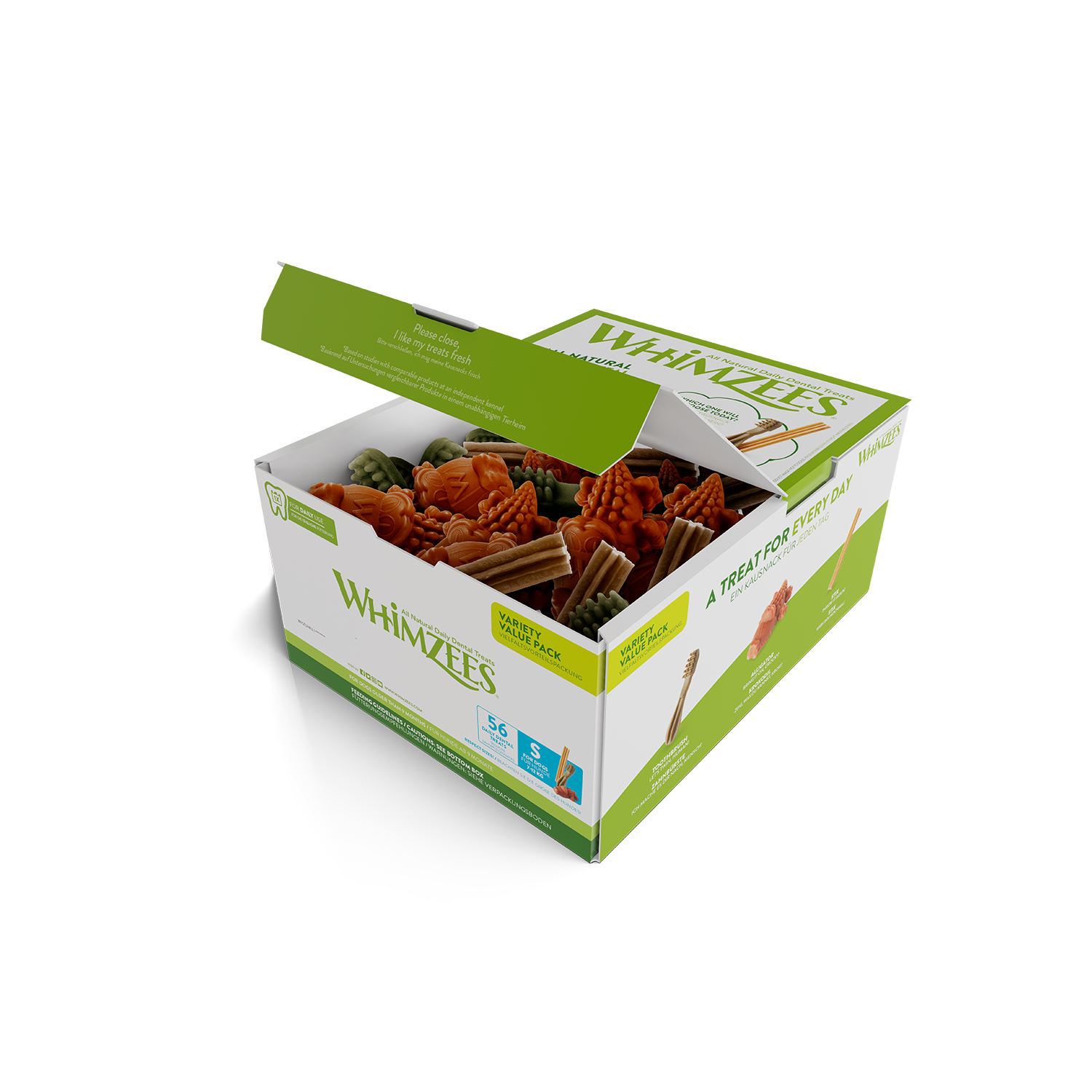 Whimzees Dog Snack Variety box Dental Snacks