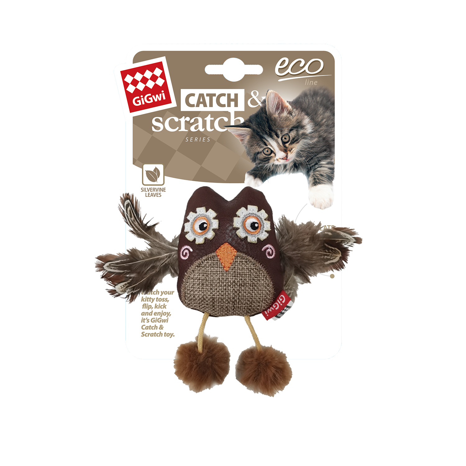 GiGwi Kattenspeeltje Catch Scratch