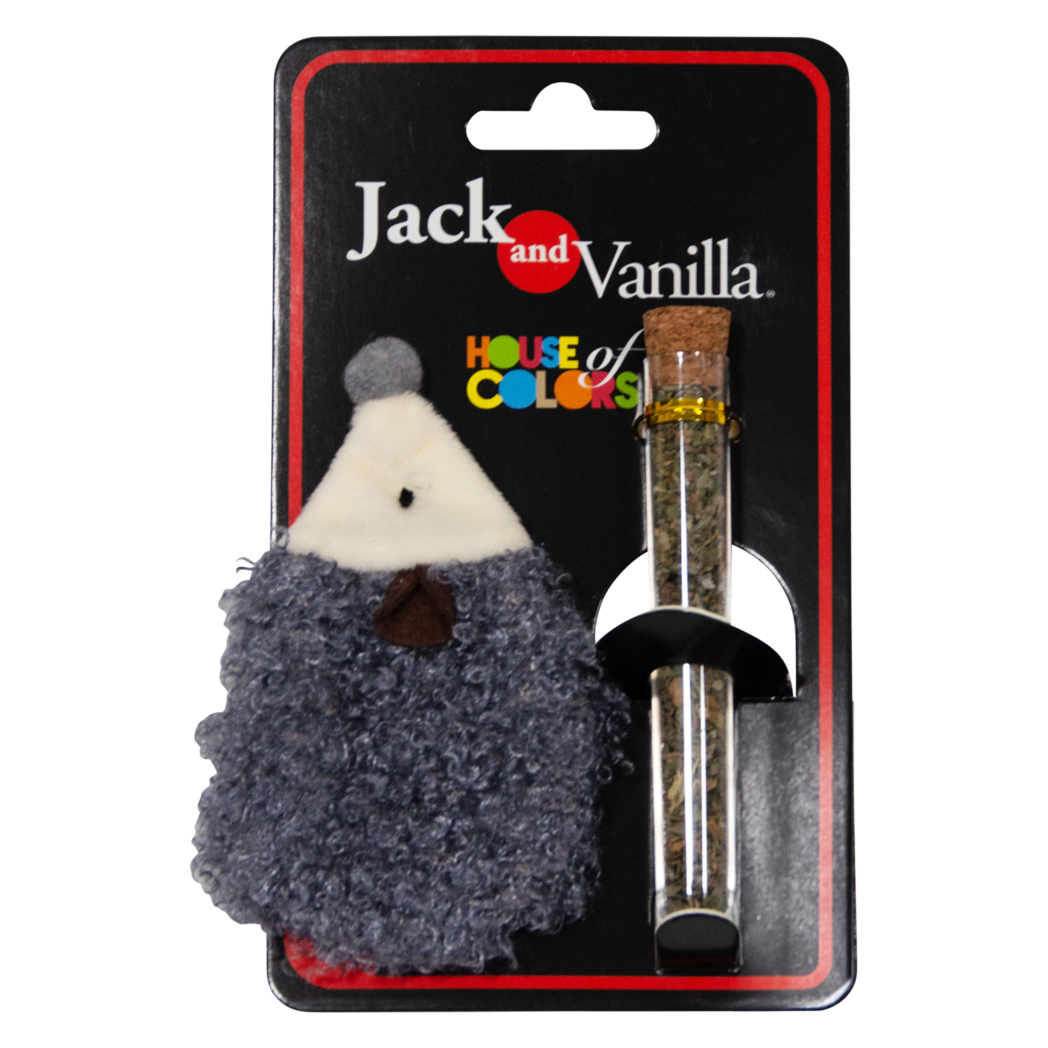 Jack and Vanilla Kattenspeeltje House of Colors Cat Toys - 10x4.5x4.5CM - Grijs