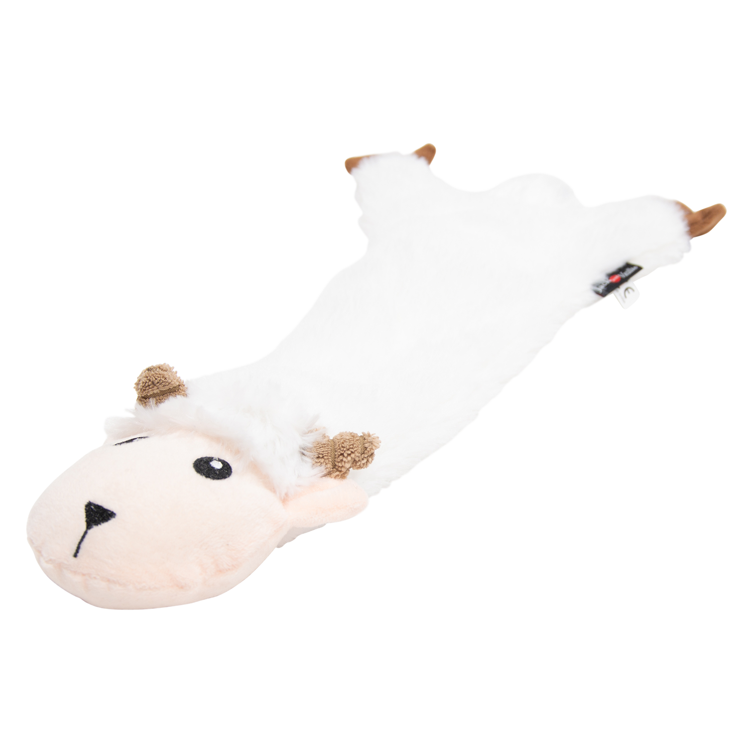 Jack and Vanilla Knuffel Home Sweet Home Flatties - 45x9x7 - Wit