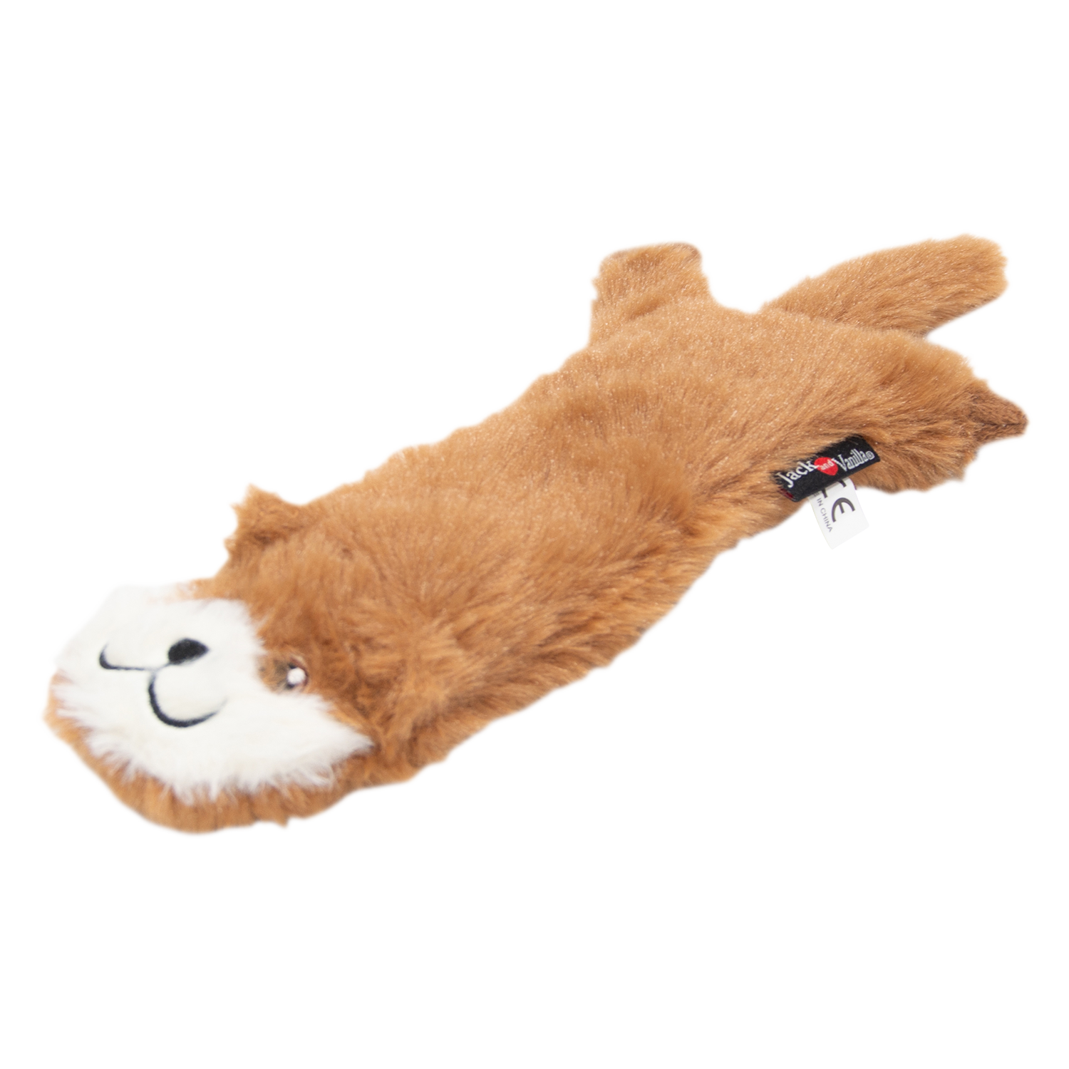 Jack and Vanilla Knuffel Home Sweet Home Flatties - 30x7x5 - Bruin
