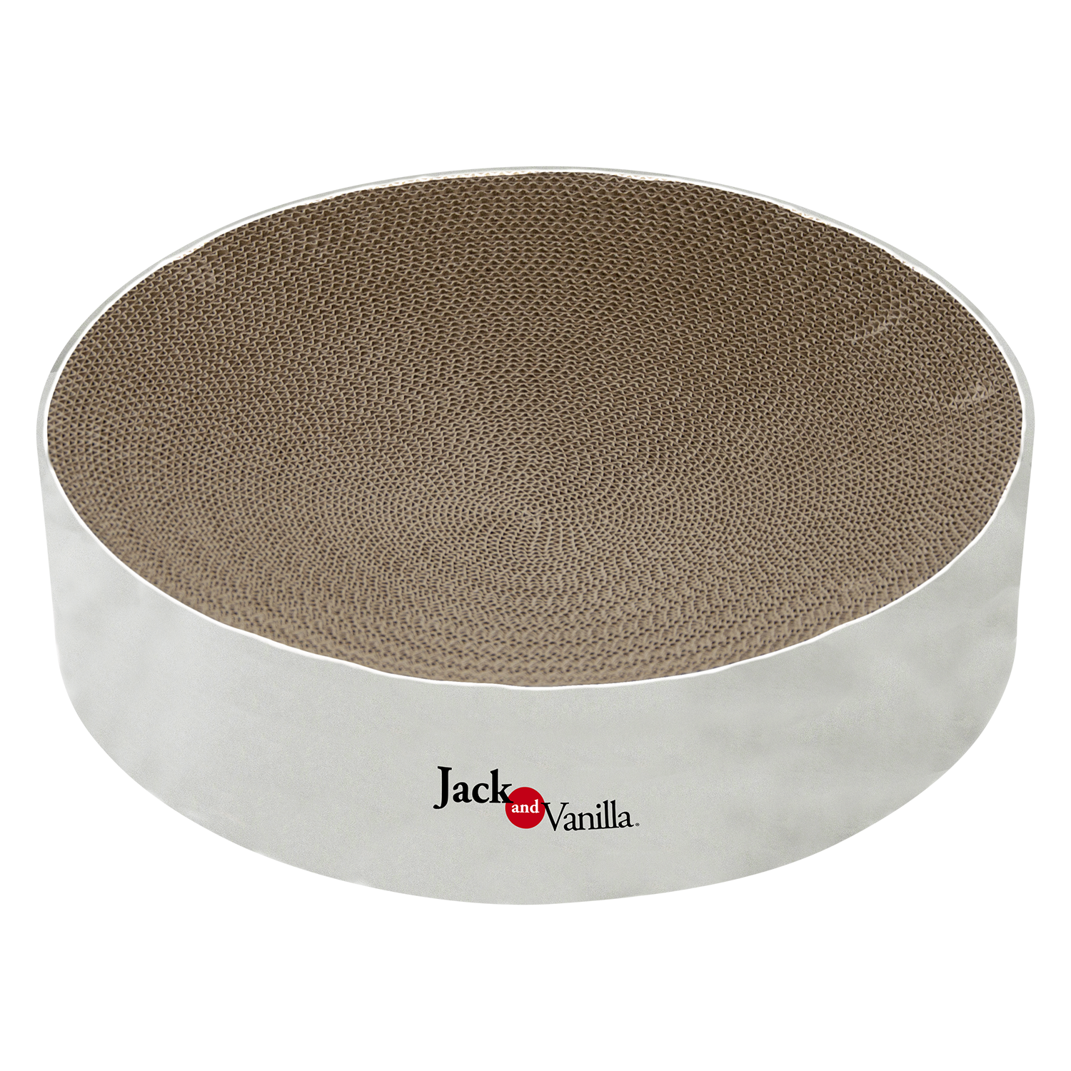 Jack and Vanilla Krabplank Timeless Scrattoos - Ø41x10cm - Wit