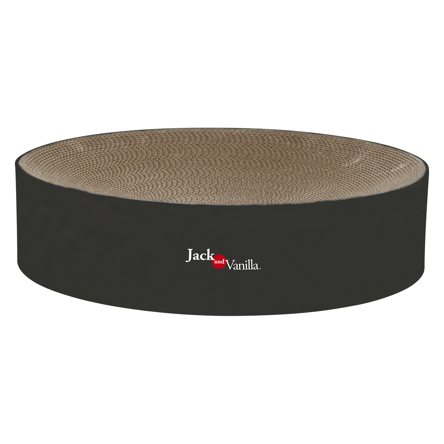 Jack and Vanilla Krabplank Timeless Scrattoos - Ø41x10cm - Zwart