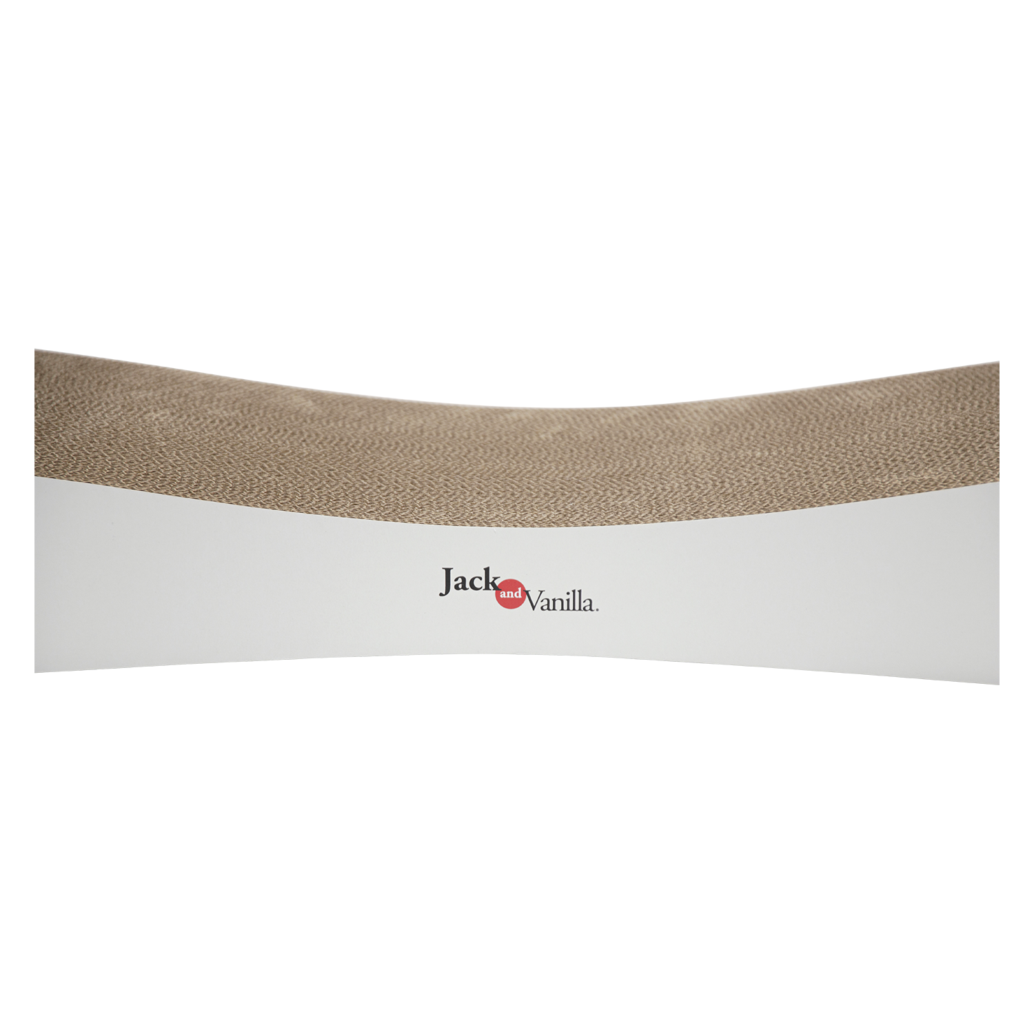 Jack and Vanilla Krabplank Timeless Scrattoos - 69x24x8,5cm - Wit