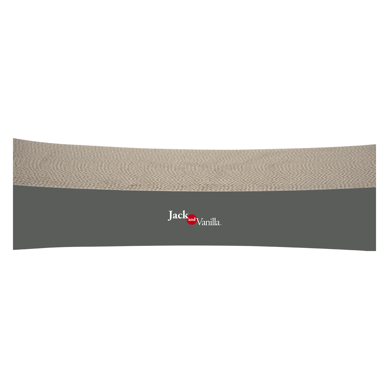 Jack and Vanilla Krabplank Timeless Scrattoos - 55x23x8,5cm - Grijs