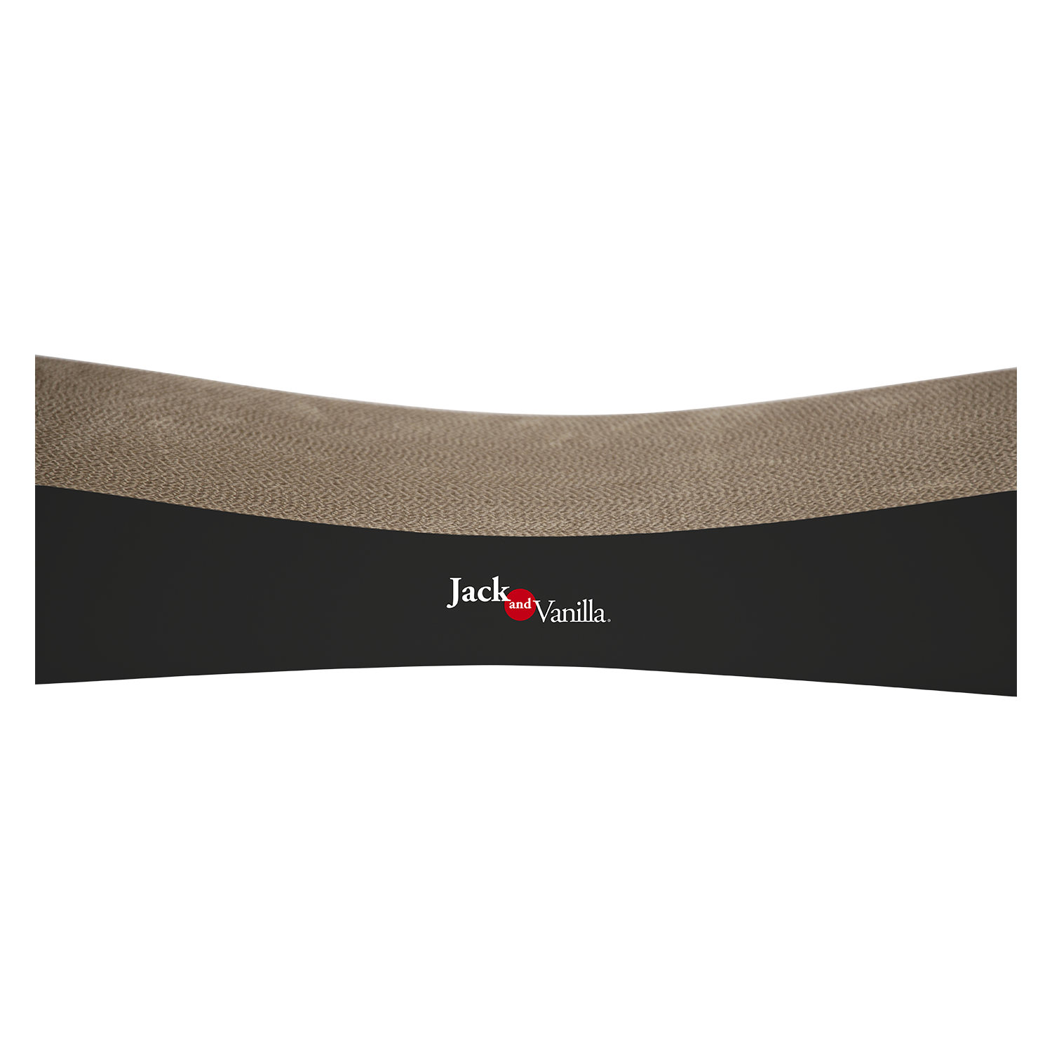 Jack and Vanilla Krabplank Timeless Scrattoos - 69x24x8,5cm - Zwart
