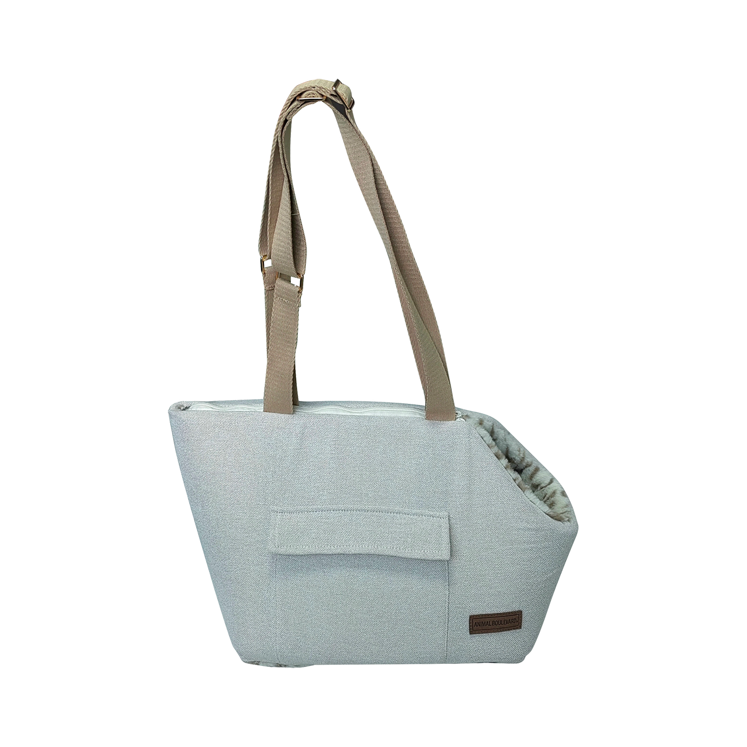 Animal Boulevard draagtas voor honden, wit