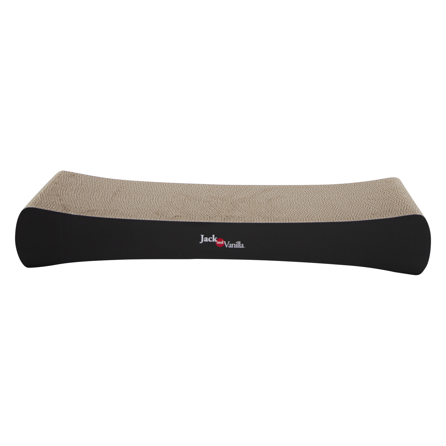 Jack and Vanilla Krabplank Timeless Scrattoos - 55x23x8,5cm - Zwart