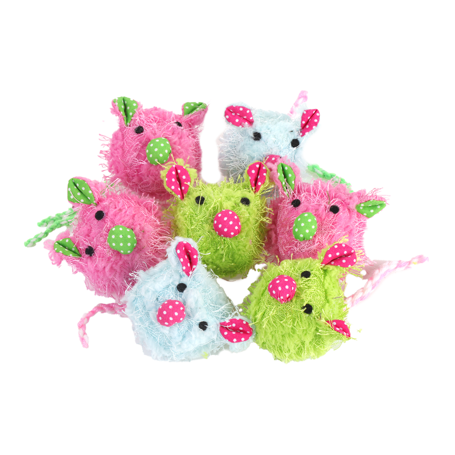 Jack and Vanilla Kattenspeeltje House of Colors Cat Toys - Ø5cm - Meerkleurig