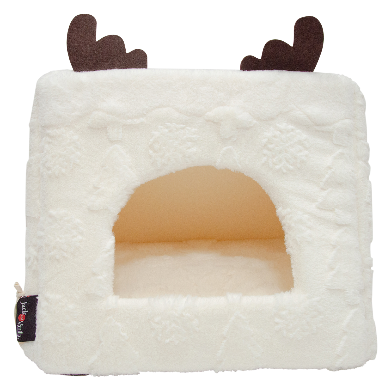 Jack and Vanilla Iglo Home Sweet Home Christmas - 37x47x40 - Wit