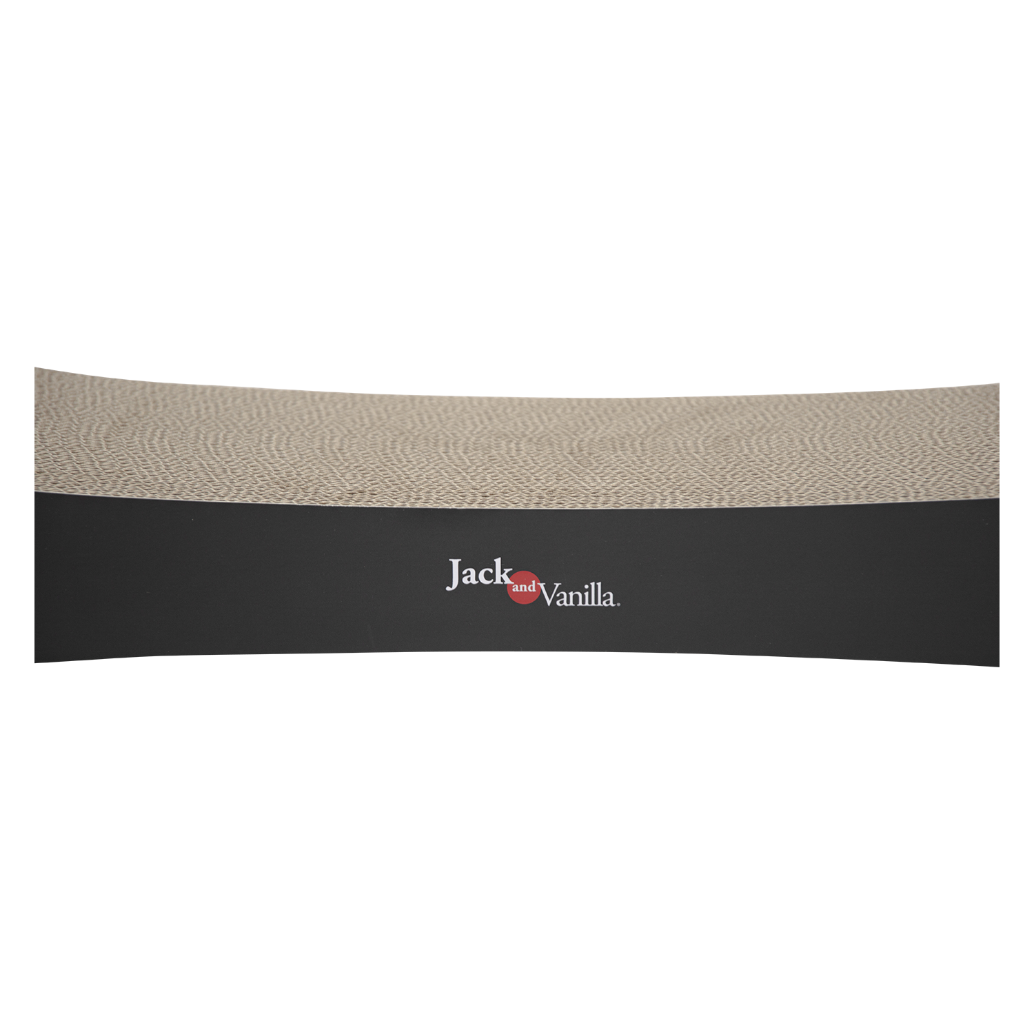 Jack and Vanilla Krabplank Timeless Scrattoos - 55x23x8,5cm - Zwart