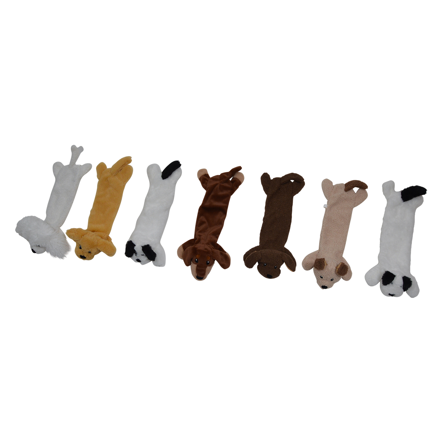 Animal Boulevard pluche knuffel voor honden, wit, 40 cm