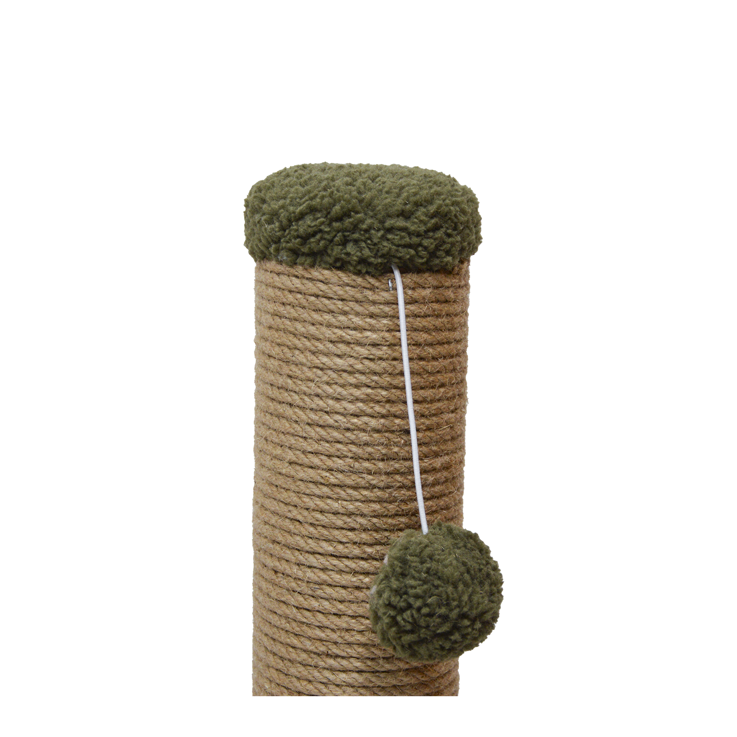 Jack and Vanilla Timeless Lyon Scratching tree high Khaki-39x39x80cm (1pcs/bag)