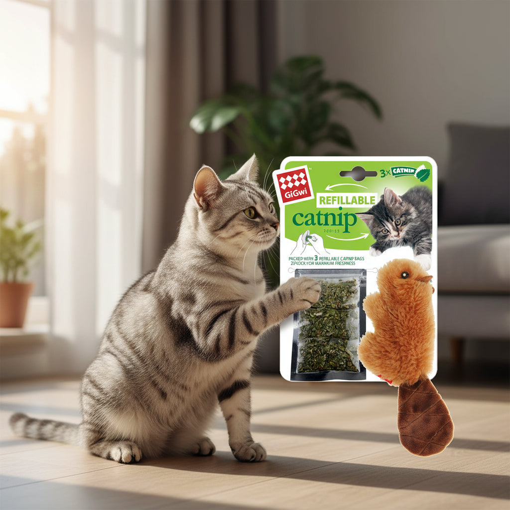 GiGwi Speeltjes Refillable Catnip -