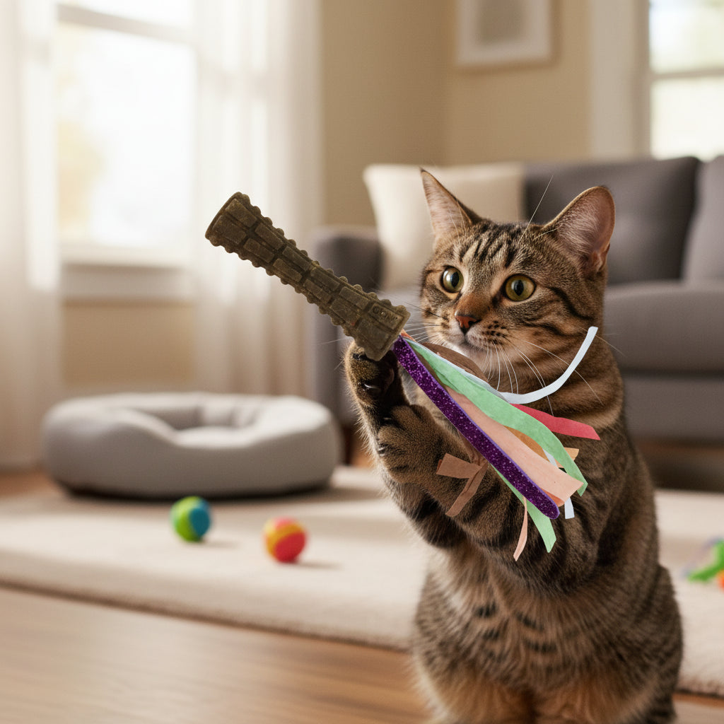 GiGwi Kattenspeeltje Johnny Stick - S