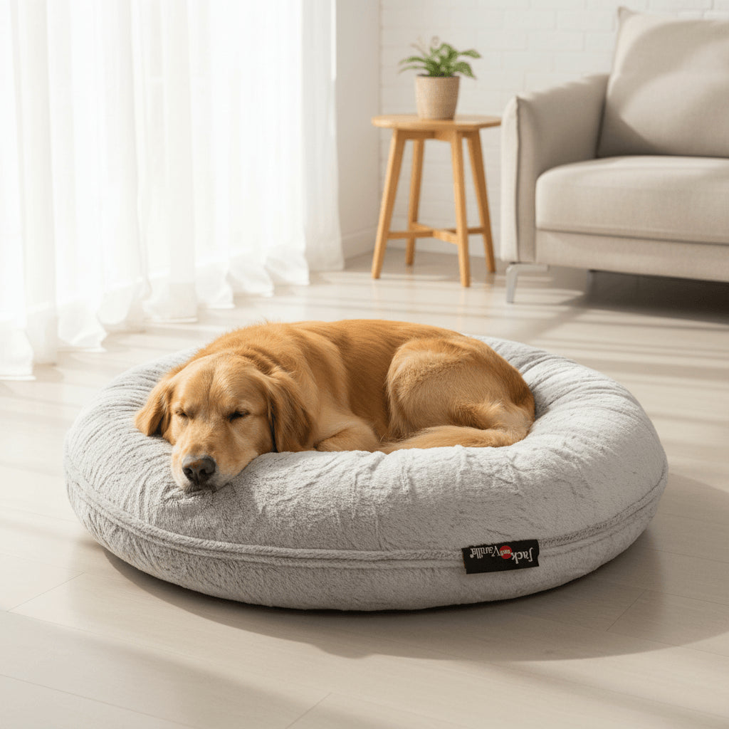 Jack and Vanilla Puff Home Sweet Home Puff - Ø105cm - Lambskin