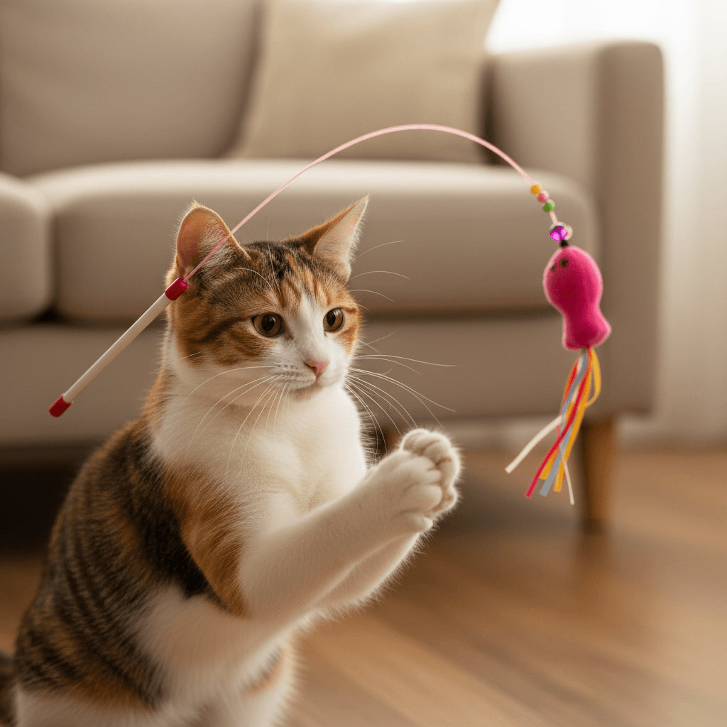 Jack and Vanilla Kattenspeeltje House of Colors Fun Danglers - 15,5cm - Assorti