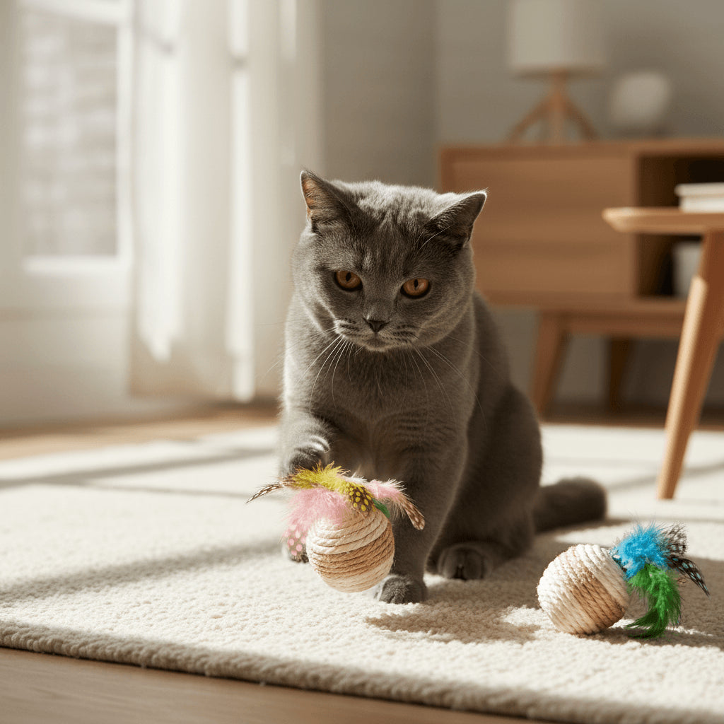 Jack and Vanilla Kattenspeeltje House of Colors Cat Toys - 5cm - Assorti