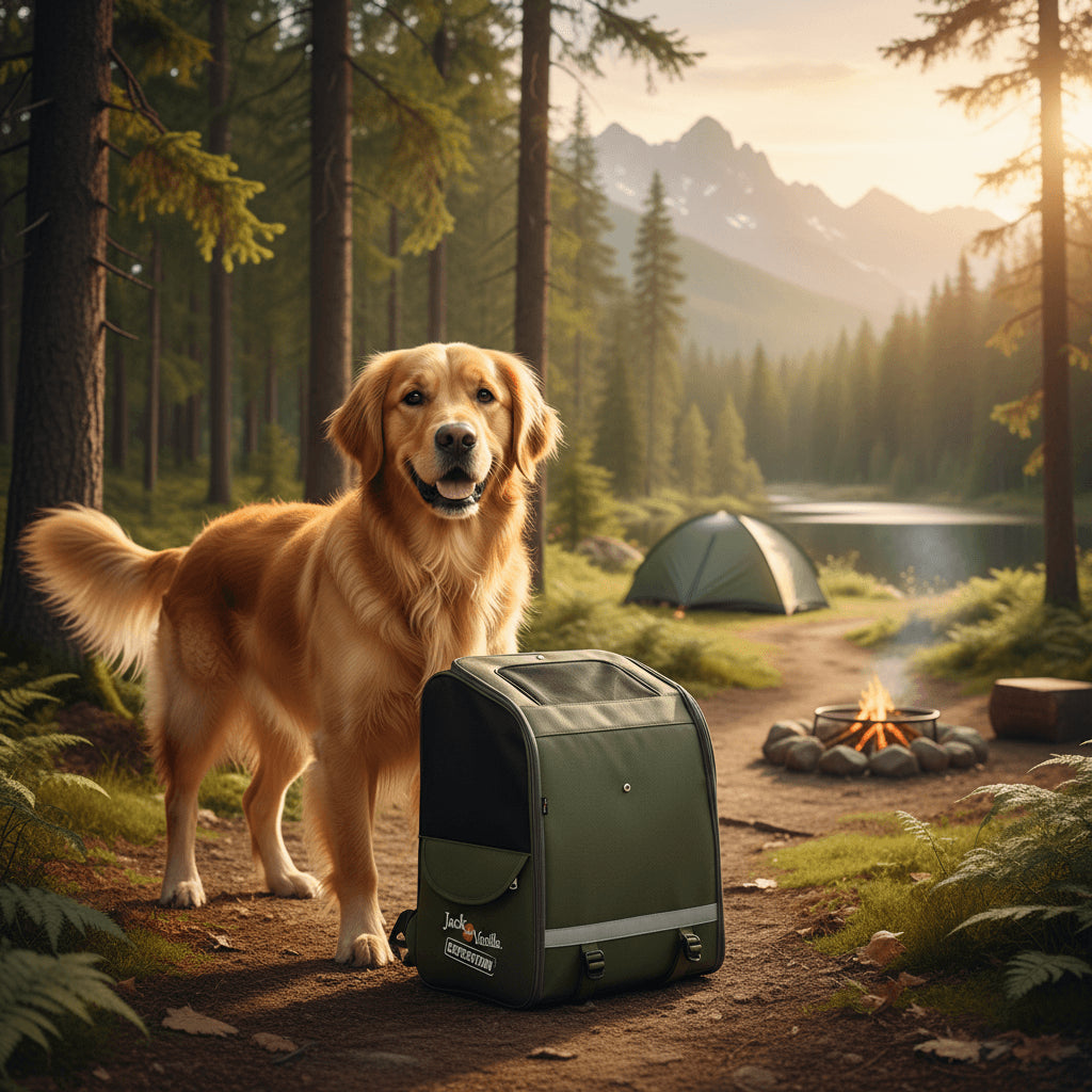 Jack and Vanilla Rugzak Sport Expedition - 33x47x22cm - Olijfgroen