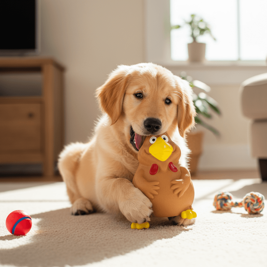 Animal Boulevard speeltje voor honden, bruin, 14 cm