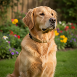 Jack and Vanilla halsband voor honden, beige, 50 cm