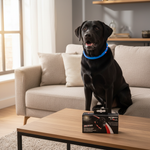 Jack and Vanilla halsband voor honden, blauw, 75 cm