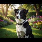 Jack and Vanilla halsband voor honden, grijs, 60 cm