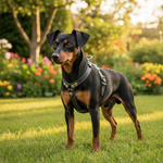 Jack and Vanilla tuigje voor honden, zwart, 25 cm