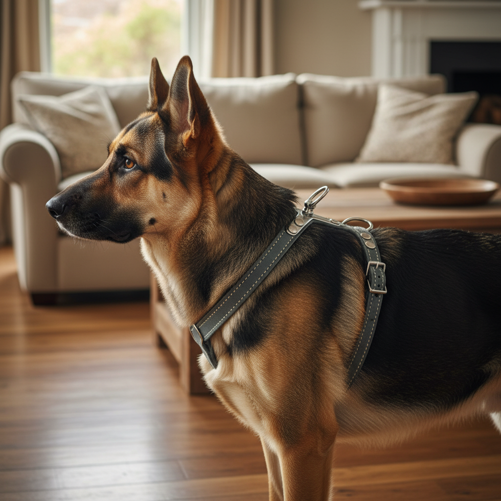 Jack and Vanilla tuigje voor honden, grijs, 30 cm