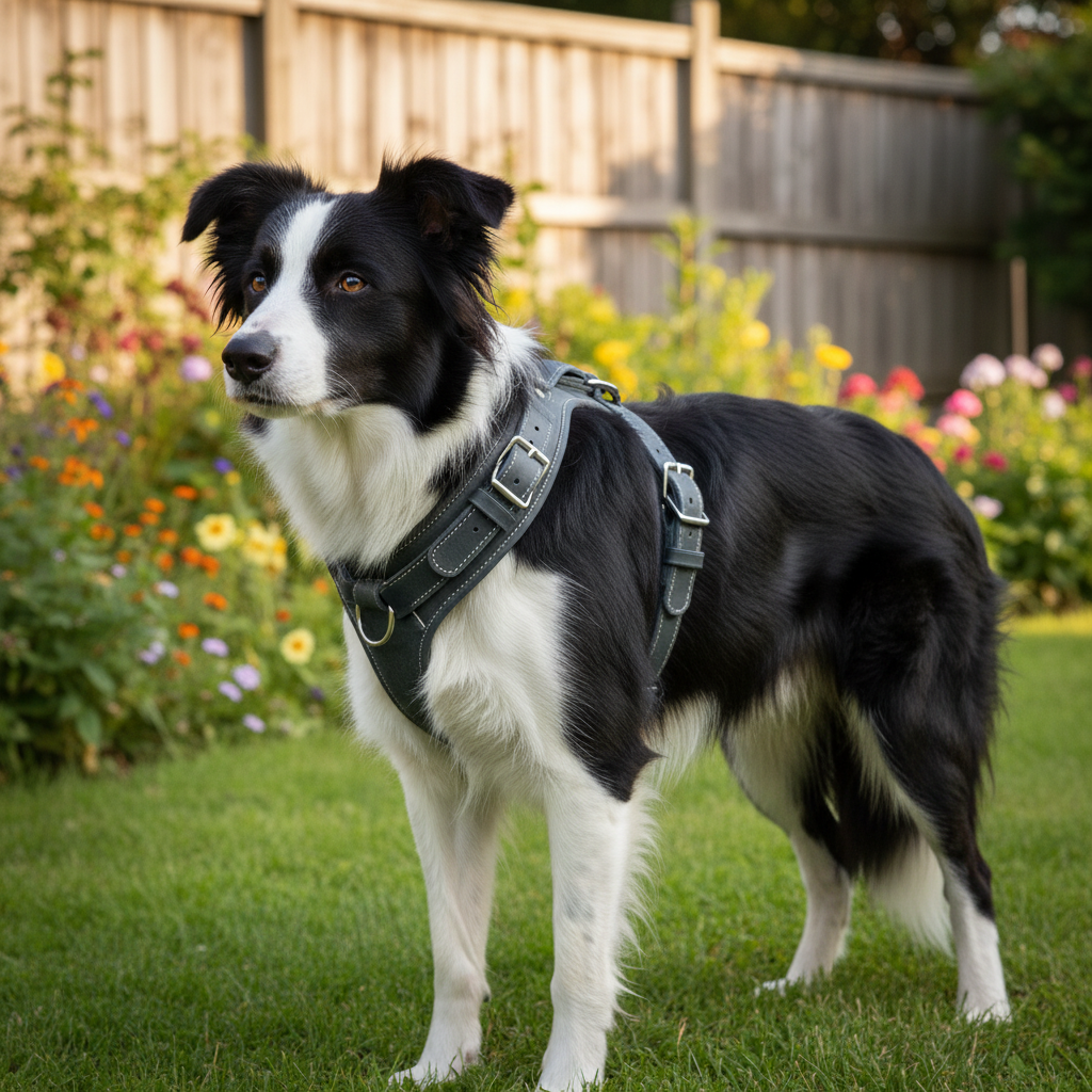 Jack and Vanilla tuigje voor honden, grijs, 50 cm