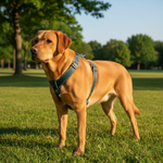 Jack and Vanilla tuigje voor honden, grijs, 90 cm