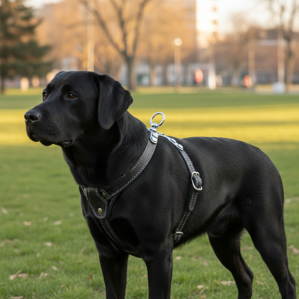 Jack and Vanilla tuigje voor honden, zwart, 40 cm