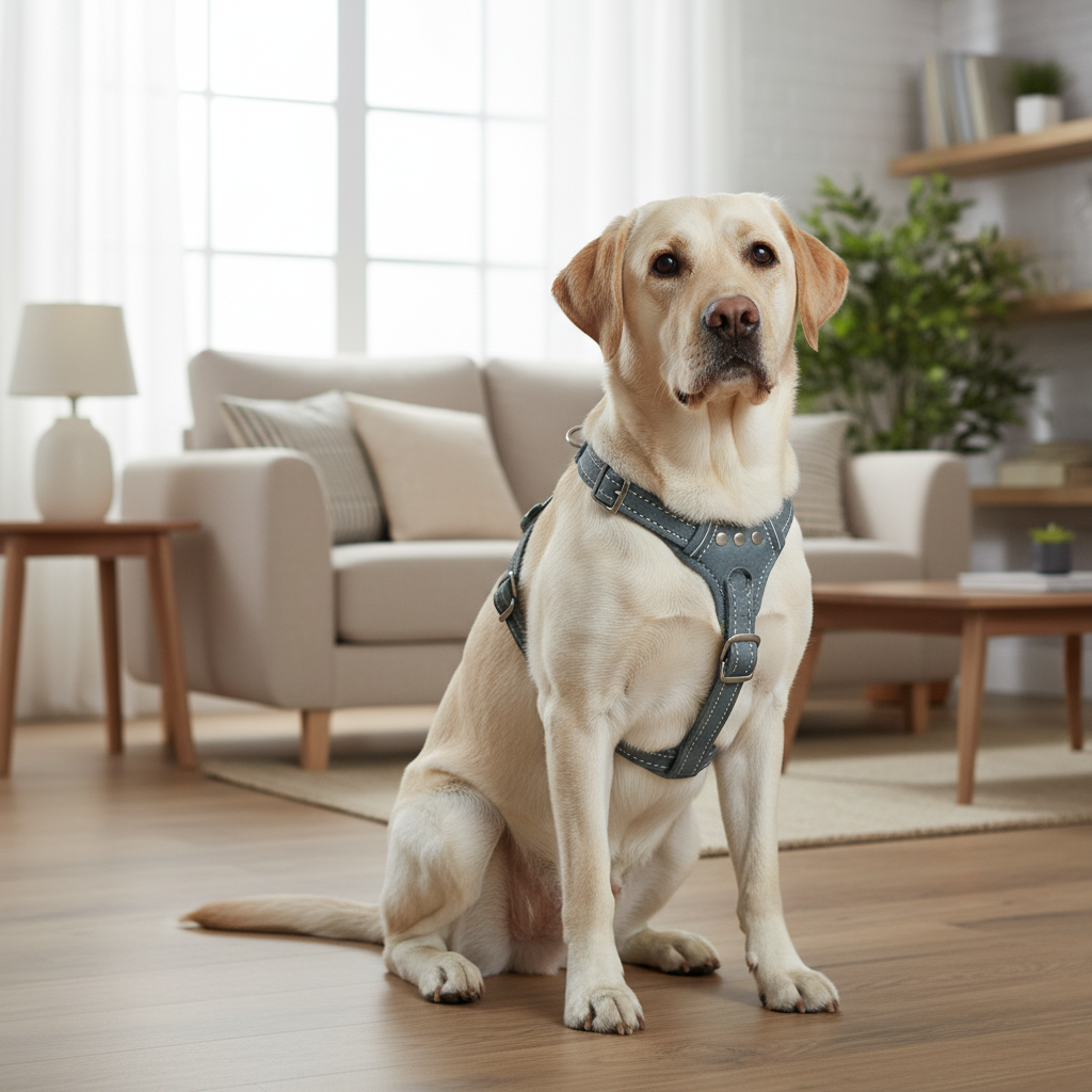 Jack and Vanilla tuigje voor honden, grijs, 40 cm