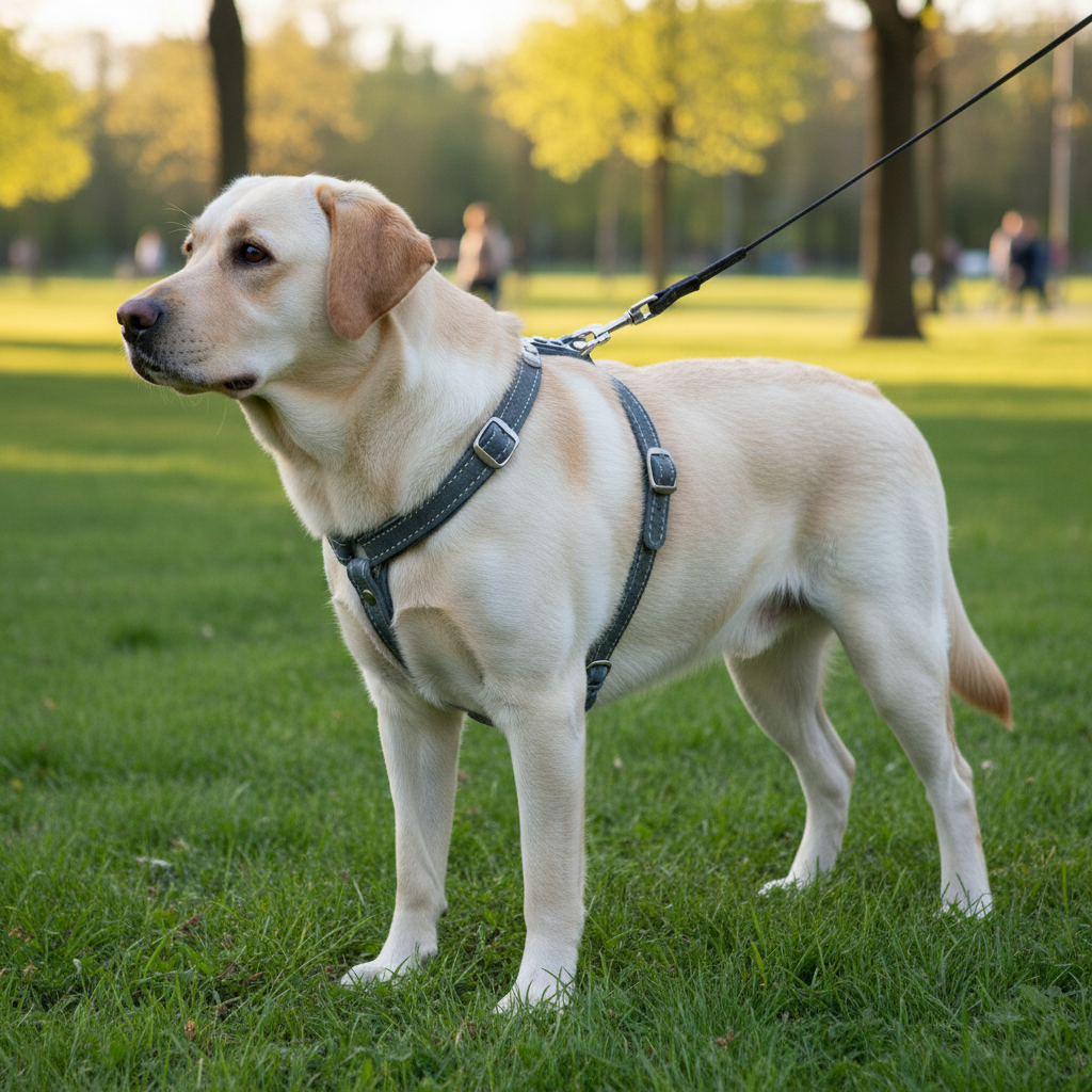 Jack and Vanilla tuigje voor honden, grijs, 45 cm