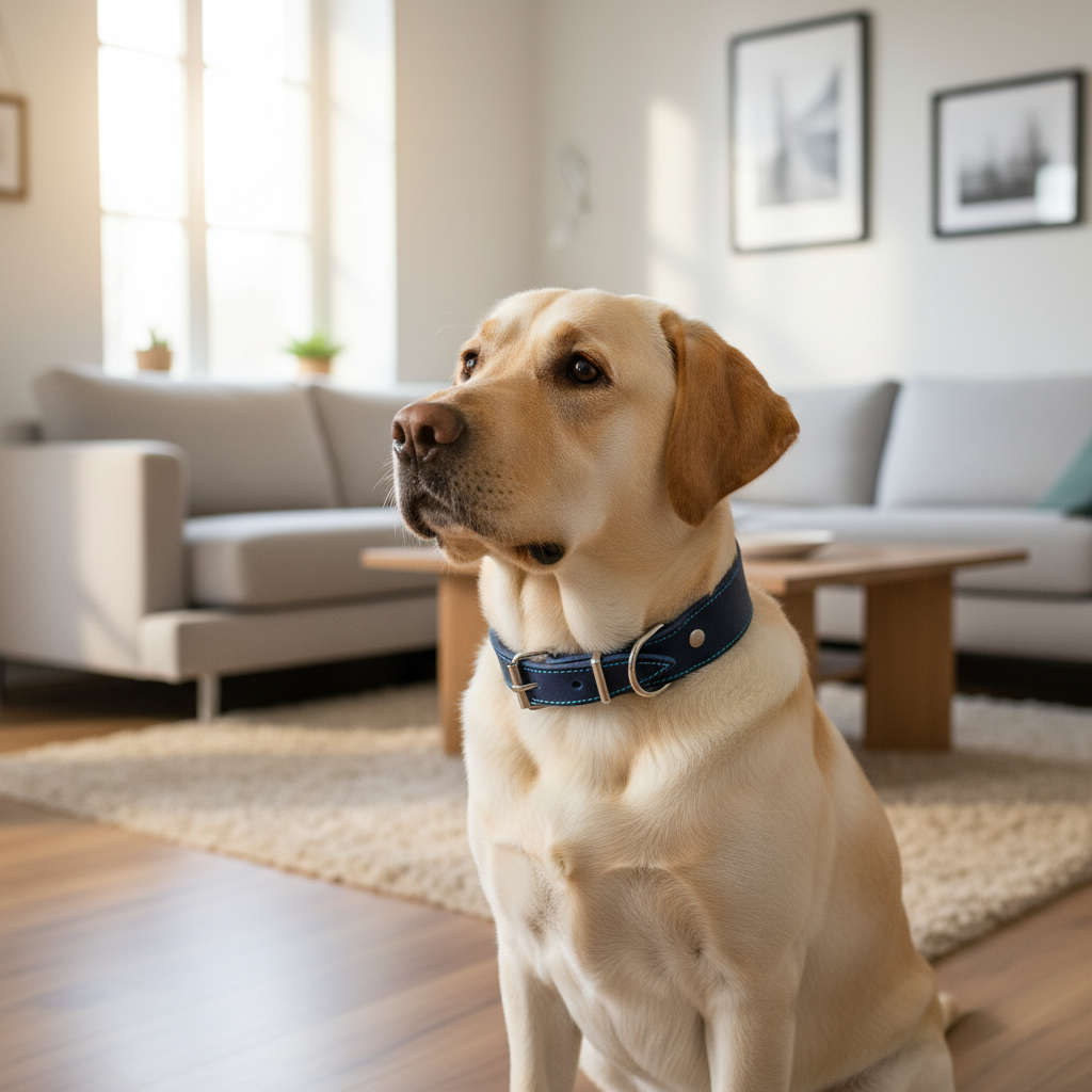 Jack and Vanilla halsband voor honden, blauw, 42 cm